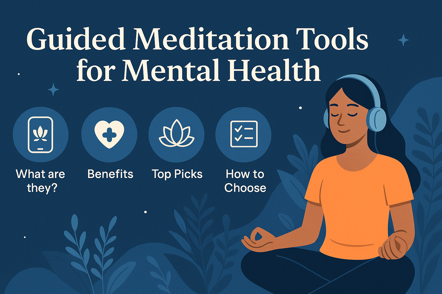 Top guided meditation tools for mental health and inner balance